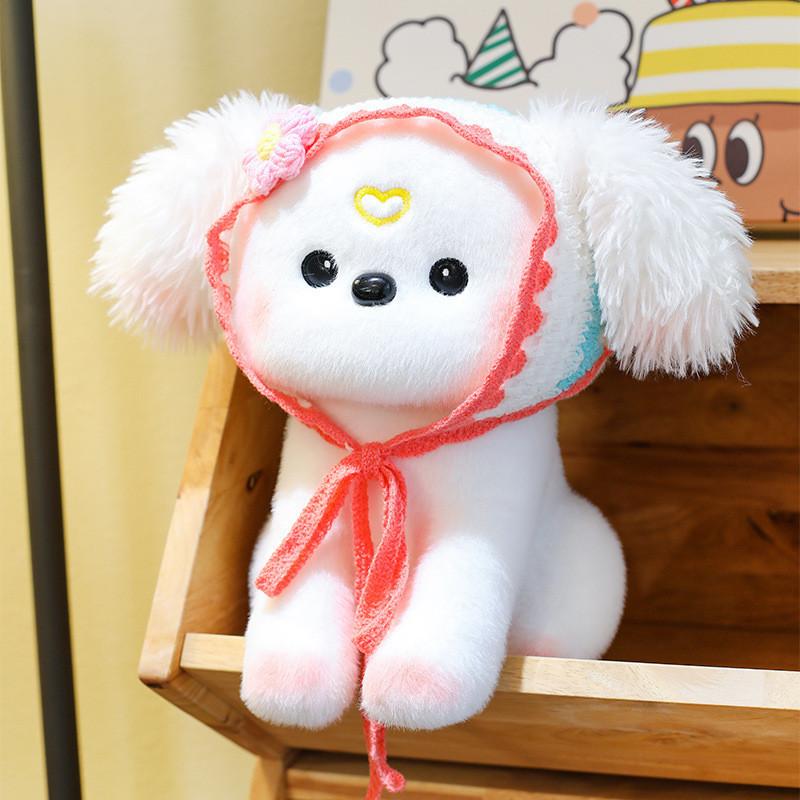 Whimsical Soft Plush Dog With Floppy Ears Available In Multiple Sizes For Perfect Cuddly Companion