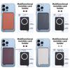 Magsafe Card Holder Wallet With Magnetic Stand For Phone And Desk Organization