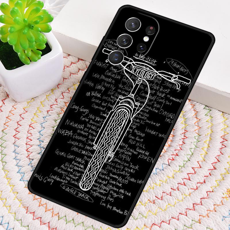 Bike Bicycle Sport Phone Case for Samsung Galaxy Note 10 Pro S26 Ultra S23 S24 FE S25 S21 S22 PLUS Shockproof Cove