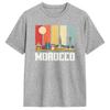 Africa Morocco Skyline Moroccans African Souvenir Gibraltar T Shirts  100 Cotton Tops Crazy Short Sleeve O Neck Tees Printing