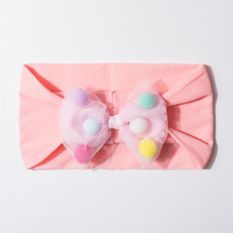 New Baby Headscarf Combination, Cute Baby Soft Bow Flower Headband, Children's Accessories