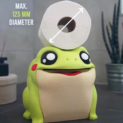 Frosch Papierhandtuchspender Lustige Interaktive Toilettenbox Rollenpapierbehälter