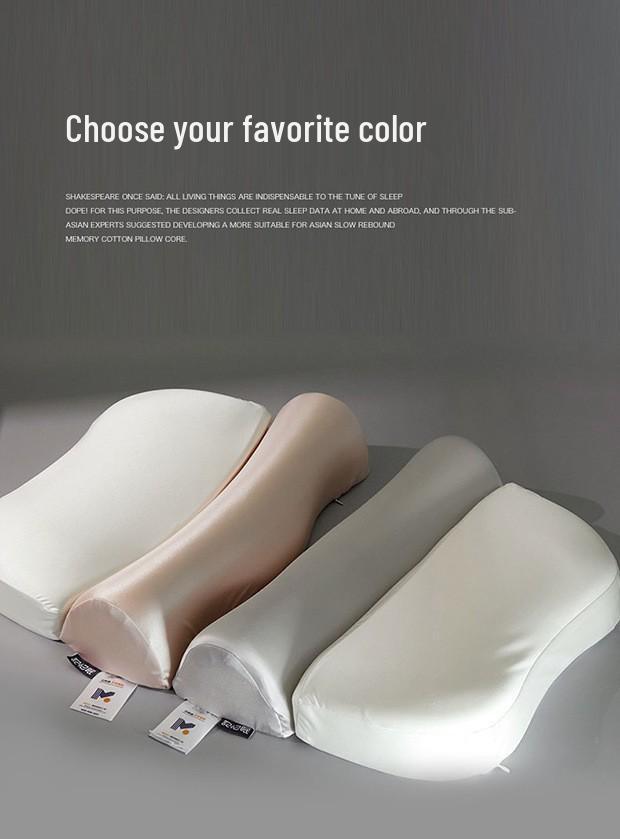 Traction Neck Protection Memory Foam Cervical Pillow for Spine Alignment and Sleep Aid