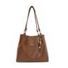 Fashion big bag women's 2025 new casual retro commuter tote bag large capacity versatile shoulder bag tide