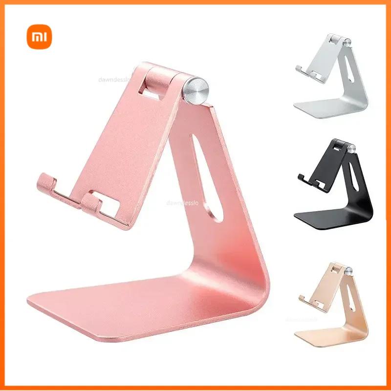 Xiaomi 2024 Phone Holder Stand for IPhone 12 Xiaomi Mi 9 Metal Phone Holder Foldable Mobile Phone Stand Desk for IPhone 11 9 X XS
