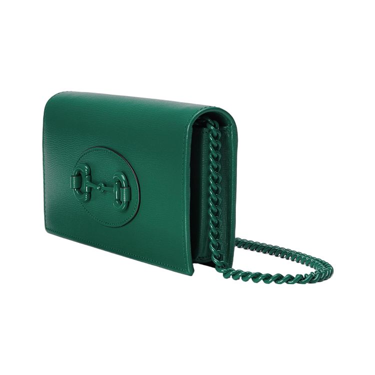 Gucci Horsebit 1955 Leather Woc Mini Bag Women Bags Green 621892-1AAJ8-3120