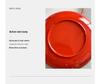 Thickened Two-Tone Melamine Round Serving Plate