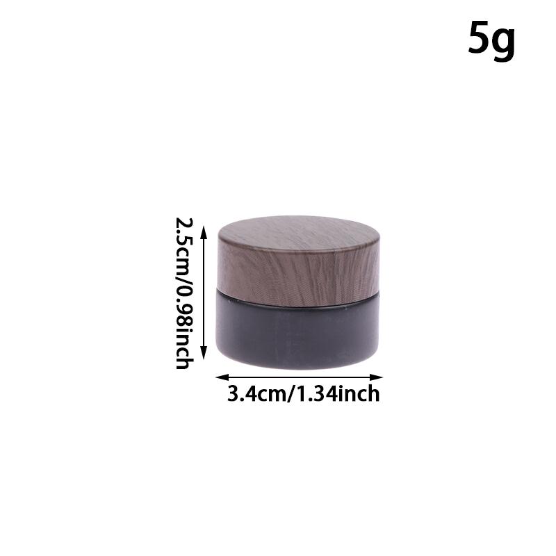 

Пустые банки, матовая стеклянная банка для крема, косметический контейнер с крышкой, 5-100 г, стеклянная бутылка, контейнер для макияжа, дорожные косметические банки