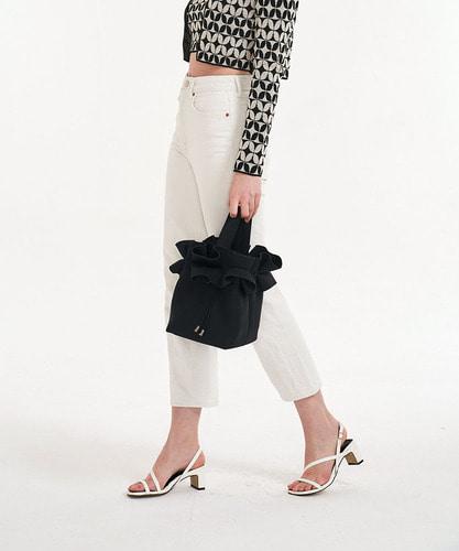 Suin [Suin] Suin Bag Inverted Pleated Bag - Black