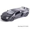 1:32 Lambor LP740 Toy Police Cars Alloy Diecast Models with Light Sound Pull Back Miniature Vehicles for Boys Educational Toys