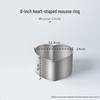 Wankajia Stainless Steel Mousse Cake Rings