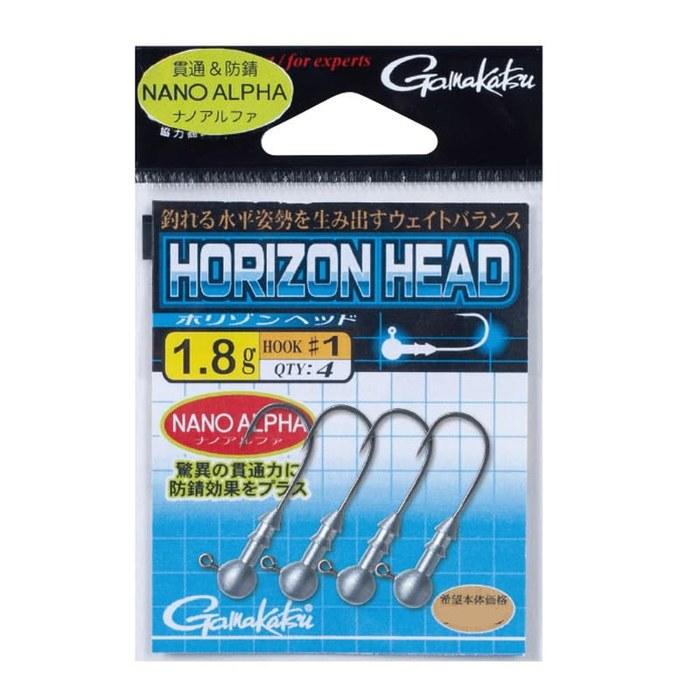 Gamakatsu Horizon Head #1-2.6g Silver
