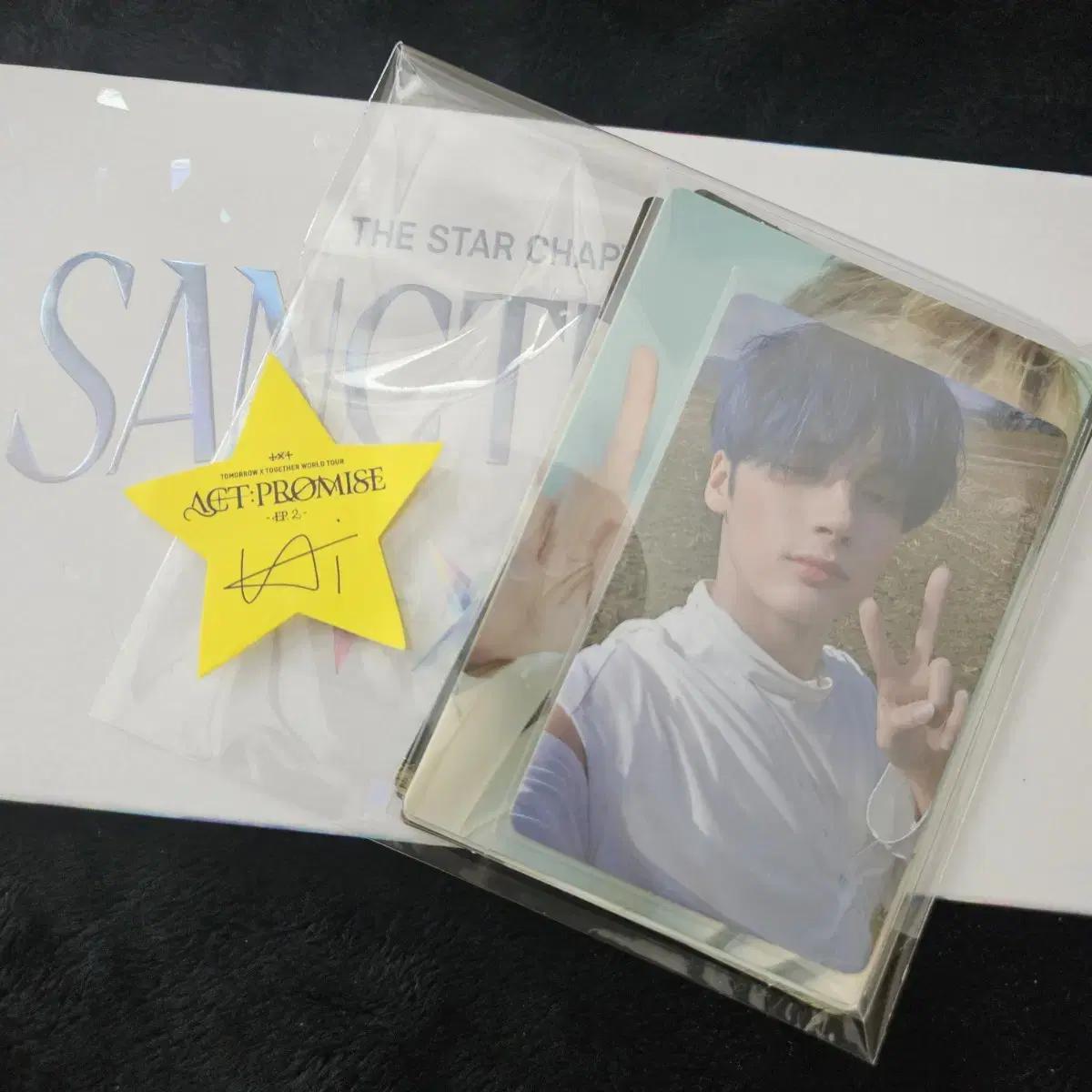 

Tomorrow X Together Hueningkai Sanctuary Angel Tomorrow Is With Me Con Mini Foca Set