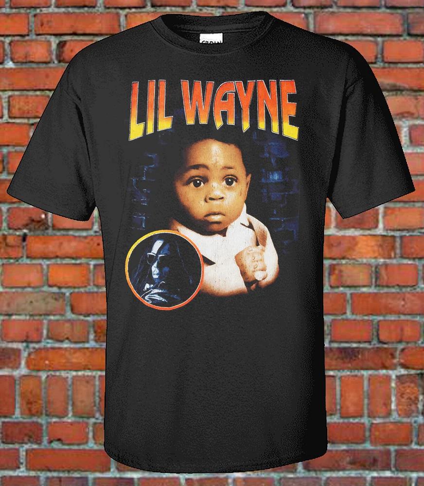 Lil Wayne 90s Style Bootleg Graphic Tee S
