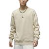 Jordan Essentials Logo Print Fleece Sweatshirt Men Tops Amber FV8451-282