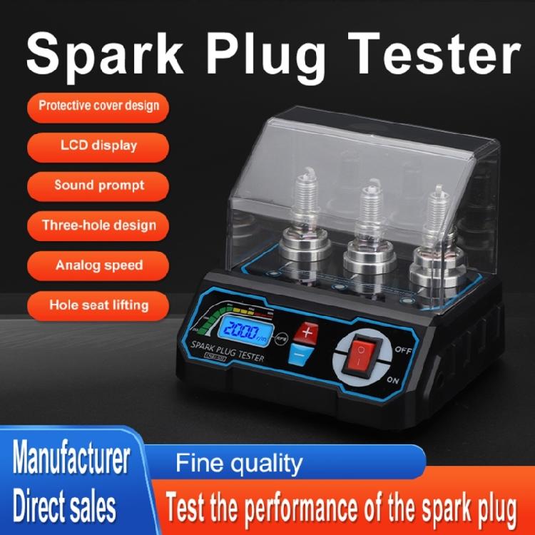 Lightweight Spark Plugs Comprehensive Performances Evaluation Testing Device with LCD Digital Display for Quick Result