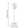 Ambiance Usb Rechargeable Table Lamp 3 Colours Wireless Touch Lamps LED Desk Lamp  For Hotel