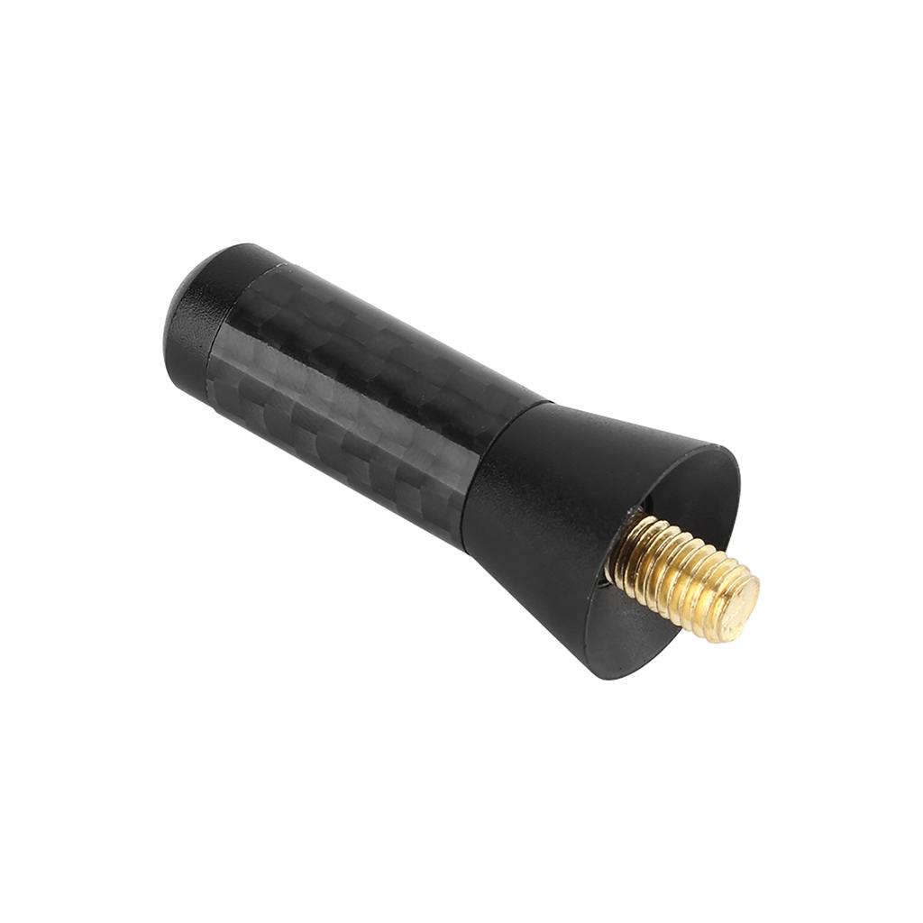 3.5cm Carbon Fiber Screw Aluminum Car Short Decoration Antenna Universal