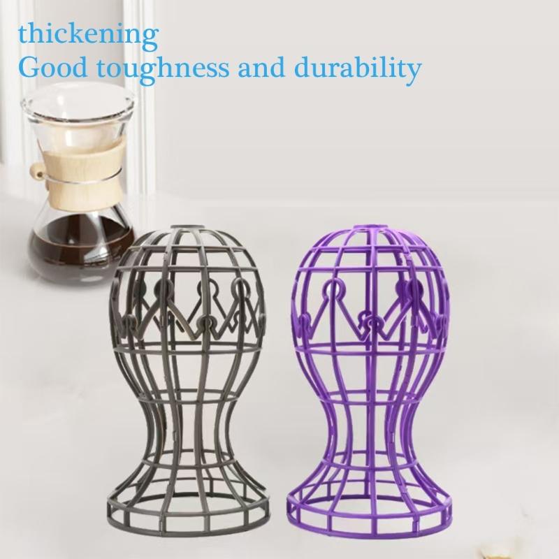 Practical Wig Stand Practical Plastic Storage Rack Hair Accessories Display Holder for Wigs Hats and Cosplay Mask