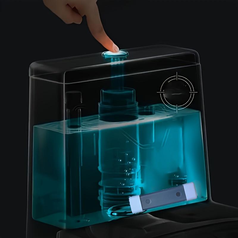 Magnetische WC-Reiniger-Streifen in quadratischer PC-Tube - Schneller Fleckenentferner für Zuhause, Studentenwohnheim & Spüle - Umweltfreundliches Badreinigungs-Tool mit 36 Streifen