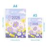 Learning Plan Planner Notebook A4 A5 Agenda Planner Portable 2026 Schedules Notebook  Office