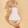 Dog Dress Ruffle Sleeve Breathable Kitten Princess Dress Cat Dress for Small Medium Dogs Puppy