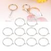 10PCS Round Open Frame Pendants Smooth Edges Open Bezel Pendants  Keychain Making