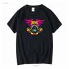 Santa Monica Airlines Natas Kaupas PANTHER LIMITED T-shirt da Skateboard BIANCA vintage Lavata Elastica Top Per l'Uso Quotidiano