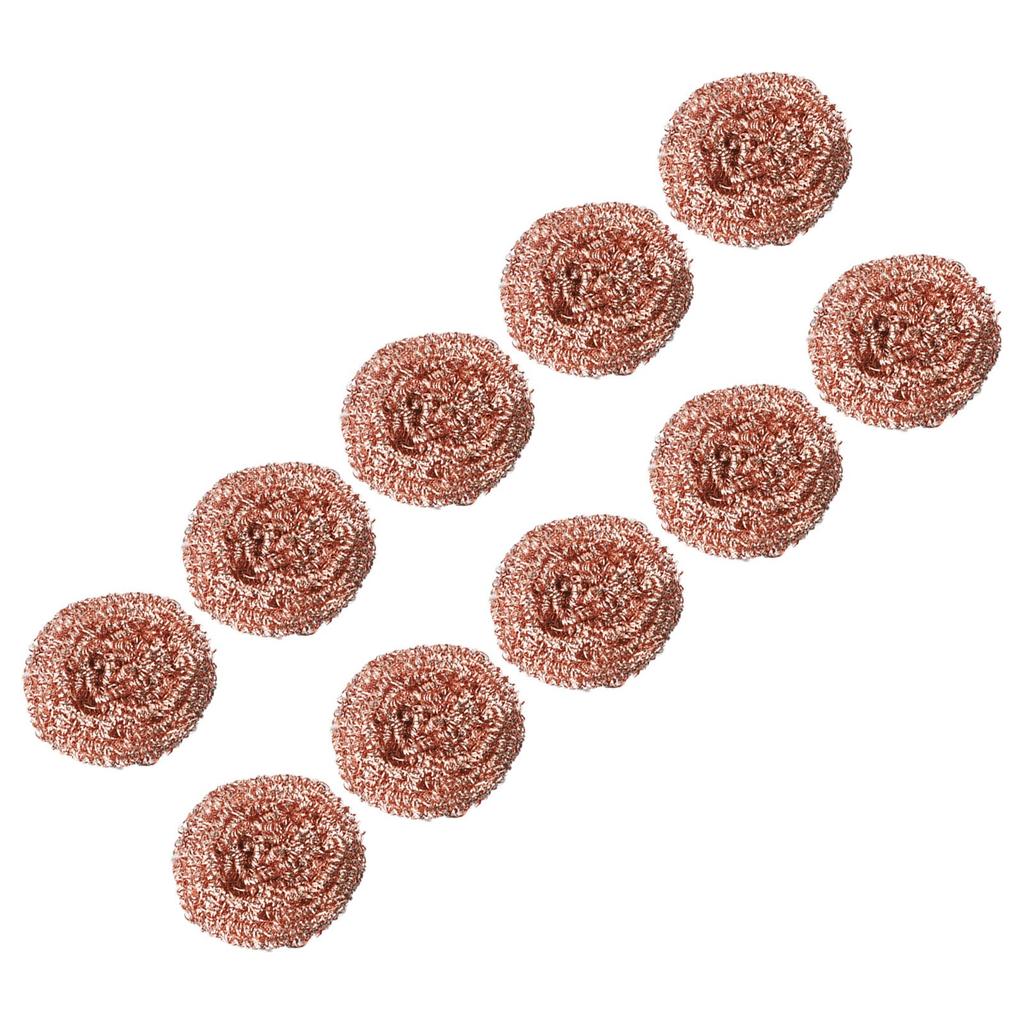 Profesionální měděná drátěnka na čištění hrotů páječek, balení 10 kusů