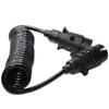 2.4m 7 Pin Truck Trailer Light Board Extension Cable Wire Splices Circuit Socket