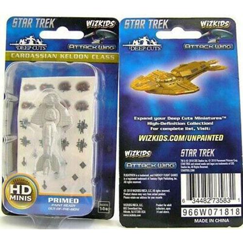 Star Trek Неокрашенные корабли Cardassian Keldon Class