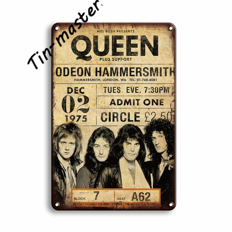 Rock N Roll Metal Poster, Tin Sign, Vintage Johnny Cash, Retro Plaque, Pub, Bar, Man Cave, Home Decoration Plates