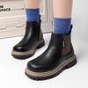 Children's Fashionable Outdoor Leisure High Top Martin Boots British Style Children's Boots Princess Shoes 26-37