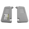 1 Pair Gray Sun Visor Left & Right 74320-42501-B2 74310-42452-B2 For Toyota RAV4 2006-2013 Car Accessories