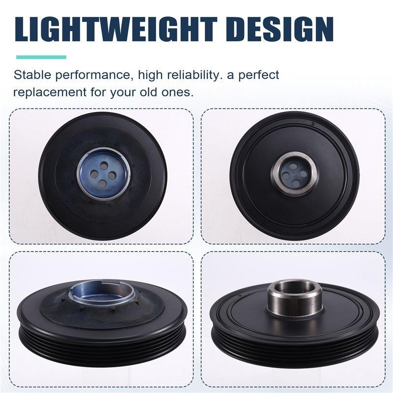 Car Crankshaft Pulley Part Number 11238477129 Designed For Mini R56 R57 R60 Cooper D Cooper SD One D