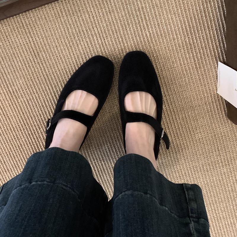 Fashion SUOJIALUN 2025 Autumn New Flat Heel Women Mary Jane Shoes Round Toe Shallow Slip On Single Shoes Outdoor Dress Boat Shoes