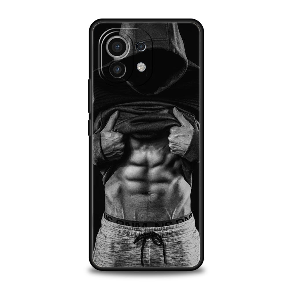 Phone Case Cover for Xiaomi Mi 17 15 14 13 12 11 Ultra 15T 14T 13T 12T 11T Pro Lite 5G Soft TPU Capas Sexy Muscle Man Fundas Bag