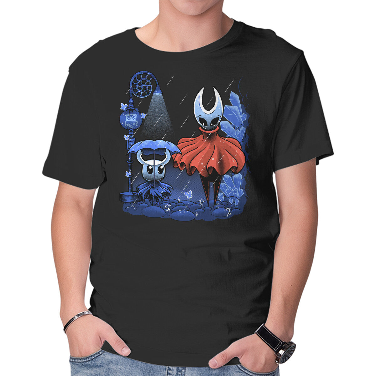 Unisex Crew Neck T-Shirt My Neighbor Hornet Graphic Short Sleeve Casual Tee S