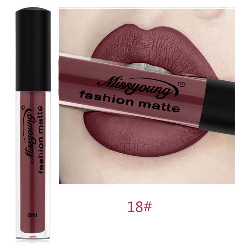Lipstick Liquid Lip Beauty Makeup Matte Long Lasting 18 Colors
