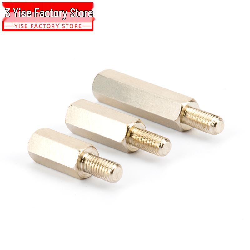 Nickel-Plated M3/M4 Copper Hex Standoff for Motherboard Screw Spacing