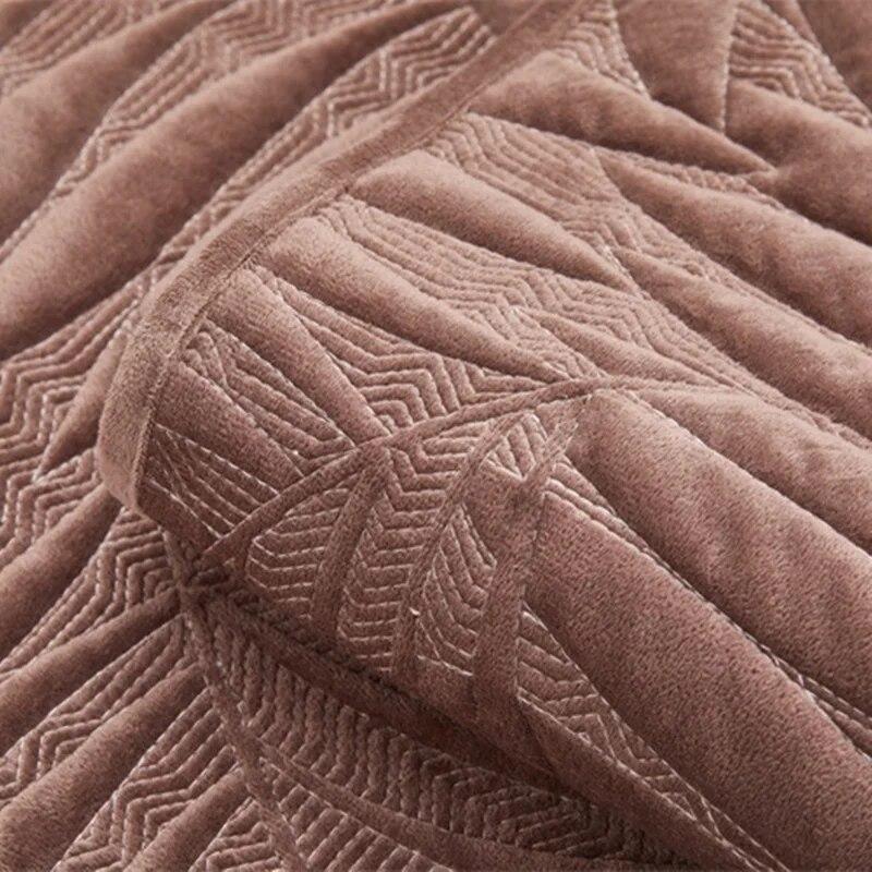 Verdicken Sie den warmen Sofabezug für das Wohnzimmer, Samtplüsch, Sofamatte, Handtuch, rutschfeste Chaiselongue, L-förmiger Couch-Schonbezug, Armlehnenbezug