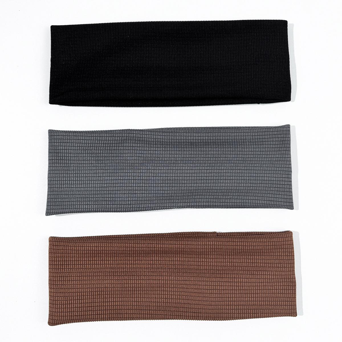 

3 шт. Повседневный, модный, универсальный, модная повязка на голову, спортивная и фитнес-повязка