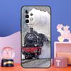 Train Steam Engine Case For Samsung Galaxy A54 A34 A14 A15 A35 A55 A16 A26 A36 A56 A52 A12 A32 A13 A33 A53 A17