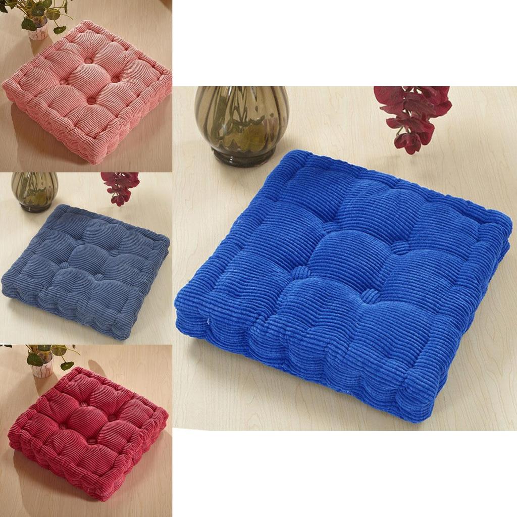 Soft And Thick 19-inch Floor Cushion In Corn Grain Material For Added Comfort