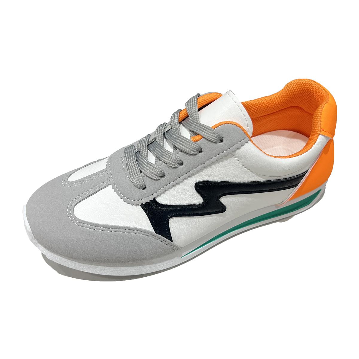 

Fashion Women s Spring New Casual Single Shoes Round Head Color Matching Before Lacing Soft Sole Non-slip Low Top Sneakers 36 белый