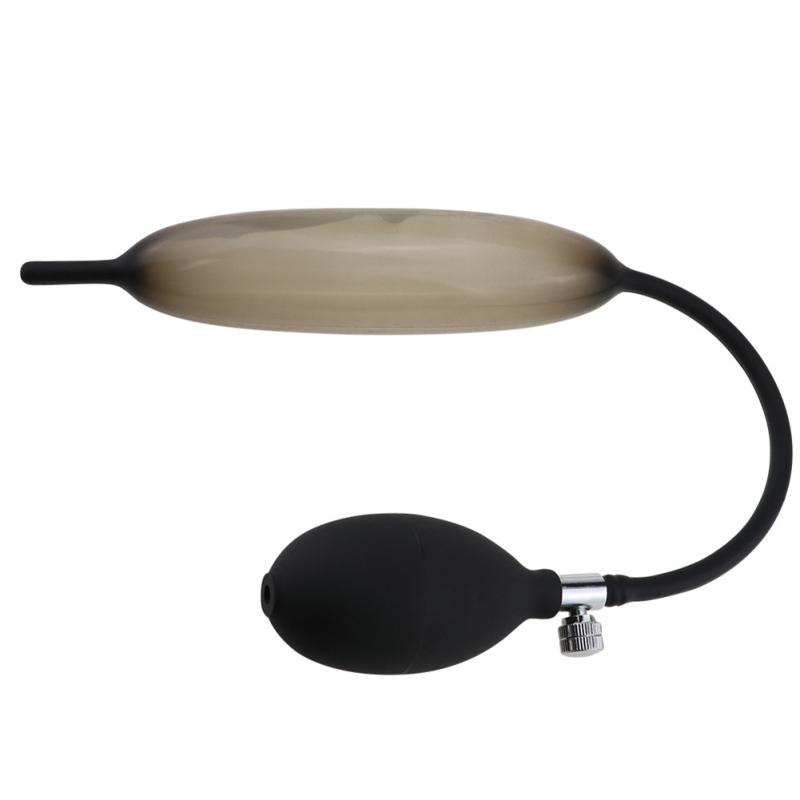 Silicone Inflatable Penis Plug Expandable Horse  Eye  Stick Urethra Catheter Dilation Stimulator