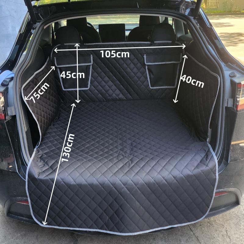 Waterproof Pet Car Trunk and Seat Protector Mat for Outdoor Travel