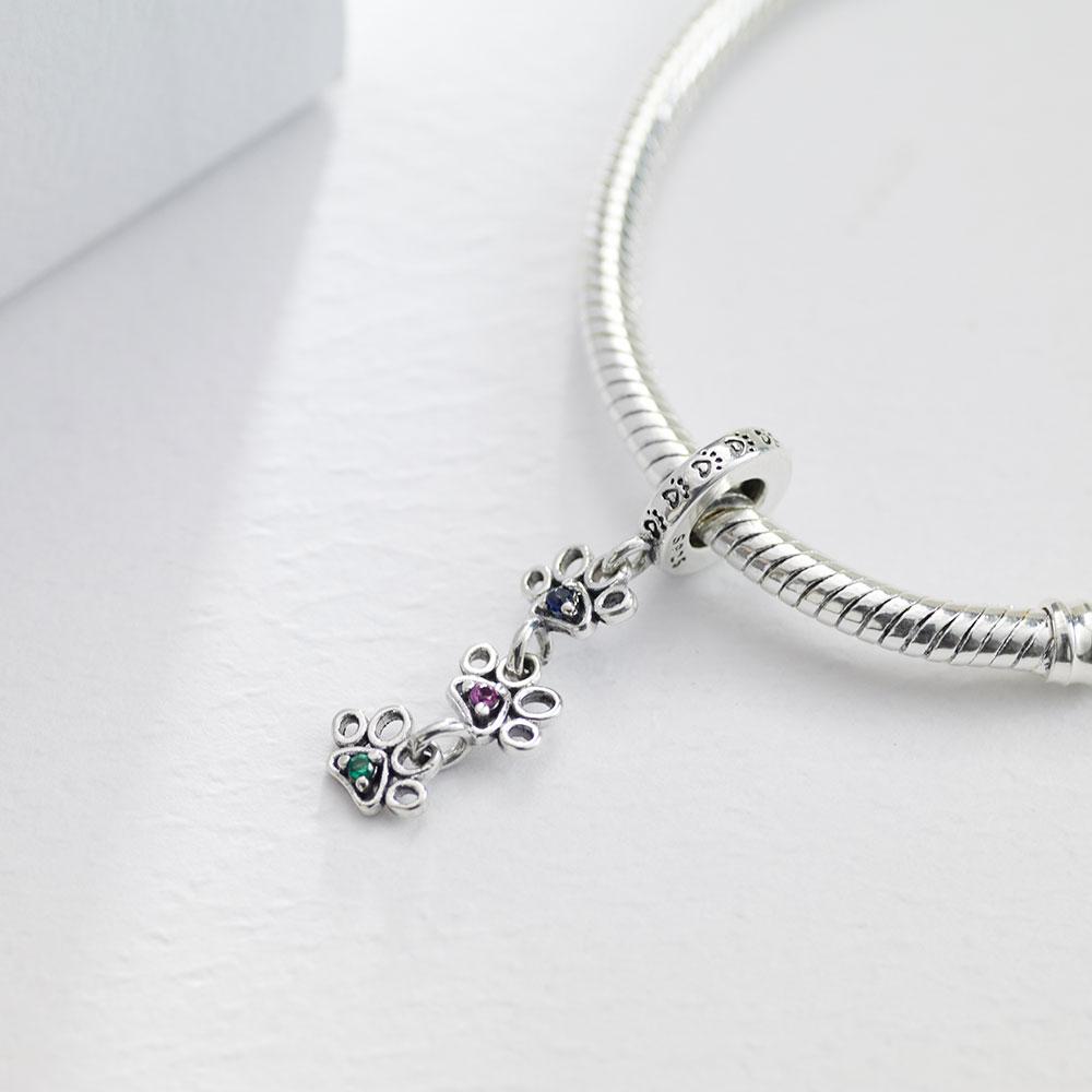 Copper Animal Charm Beads Diy Fit Bracelet Jewelry Making Supplies Gift For Mom Women Romantic Handmade Pendant