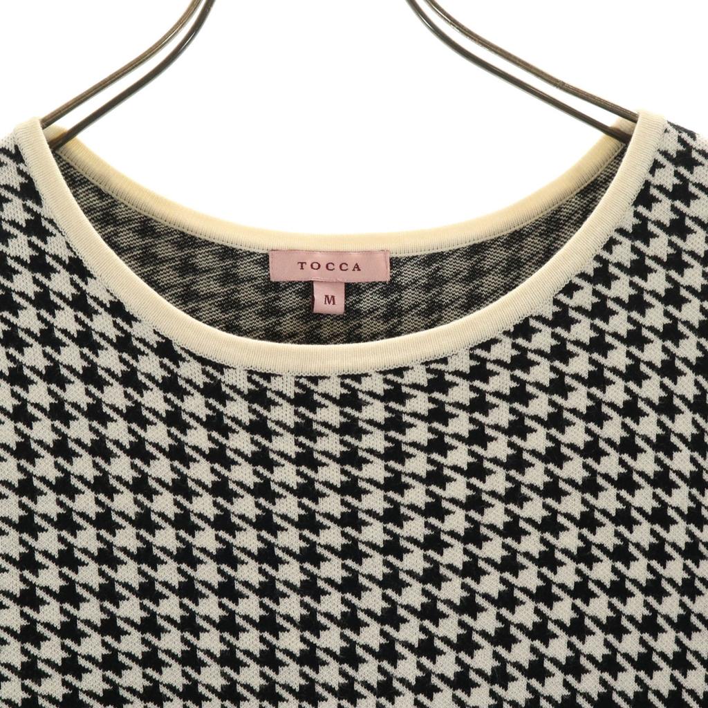 Beauty products TOCCA Houndstooth Pattern Long sleeve knit one piece Women Used
