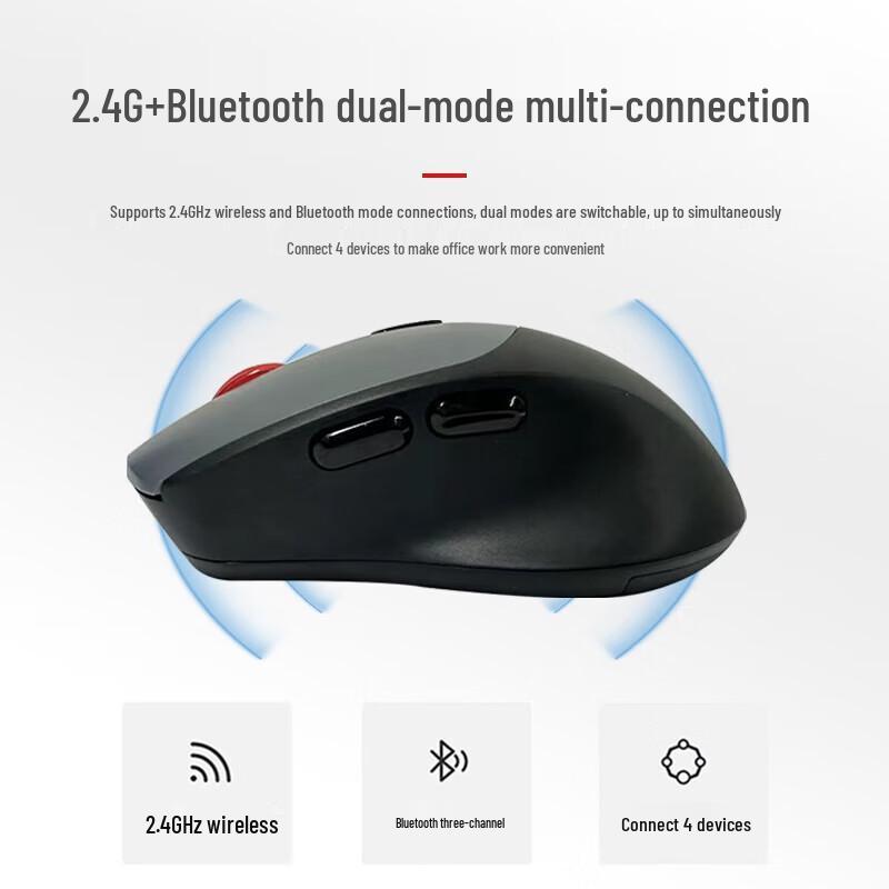 Lenovo Baiying MD11 Dual-Mode Wireless Office Mouse